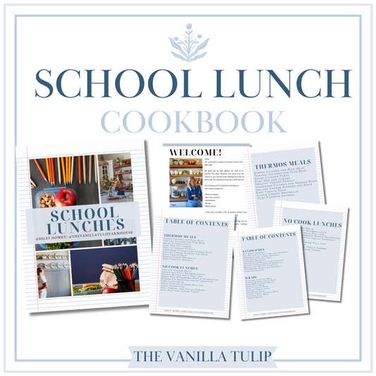 (DIGITAL) School Lunch Cookbook