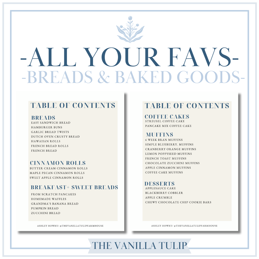 DIGITAL Breads & Breakfast Favorites Cookbook