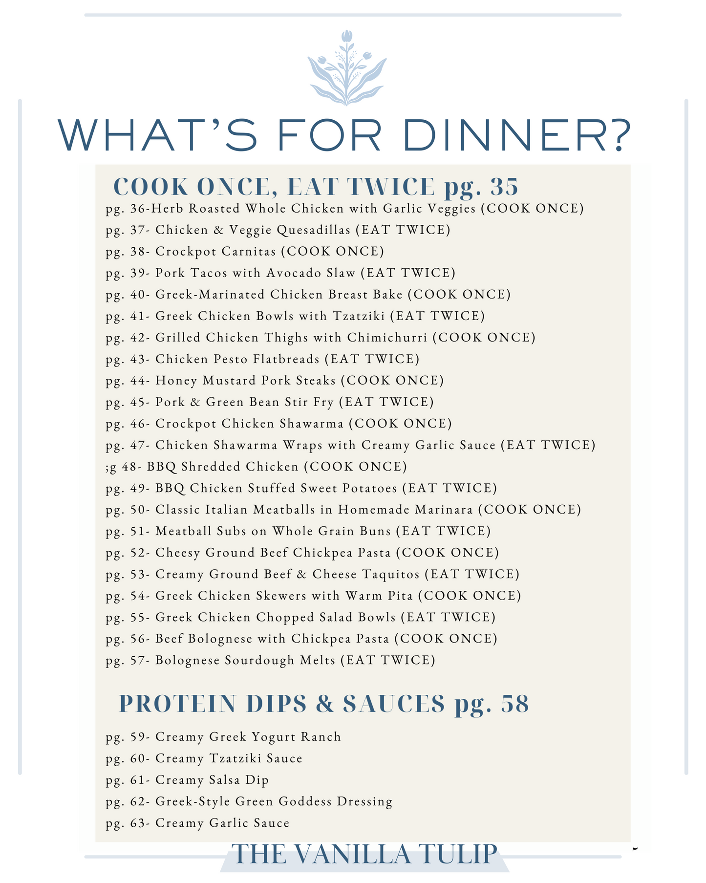 (DIGITAL) Protein Packed: Family Cookbook & Meal Plan