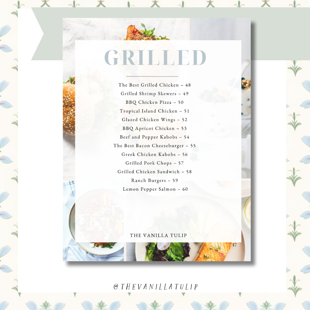 The No-Think, No-Overspend Summer Meal Plan & Cookbook- DIGITAL COPY